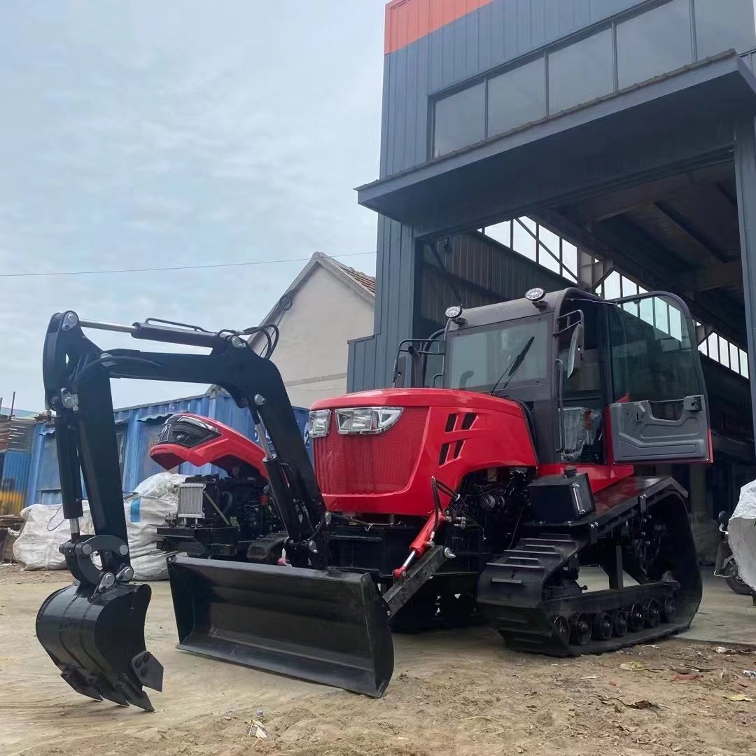 25hp to 120hp Crawler Tractor with Loader Bulldozer